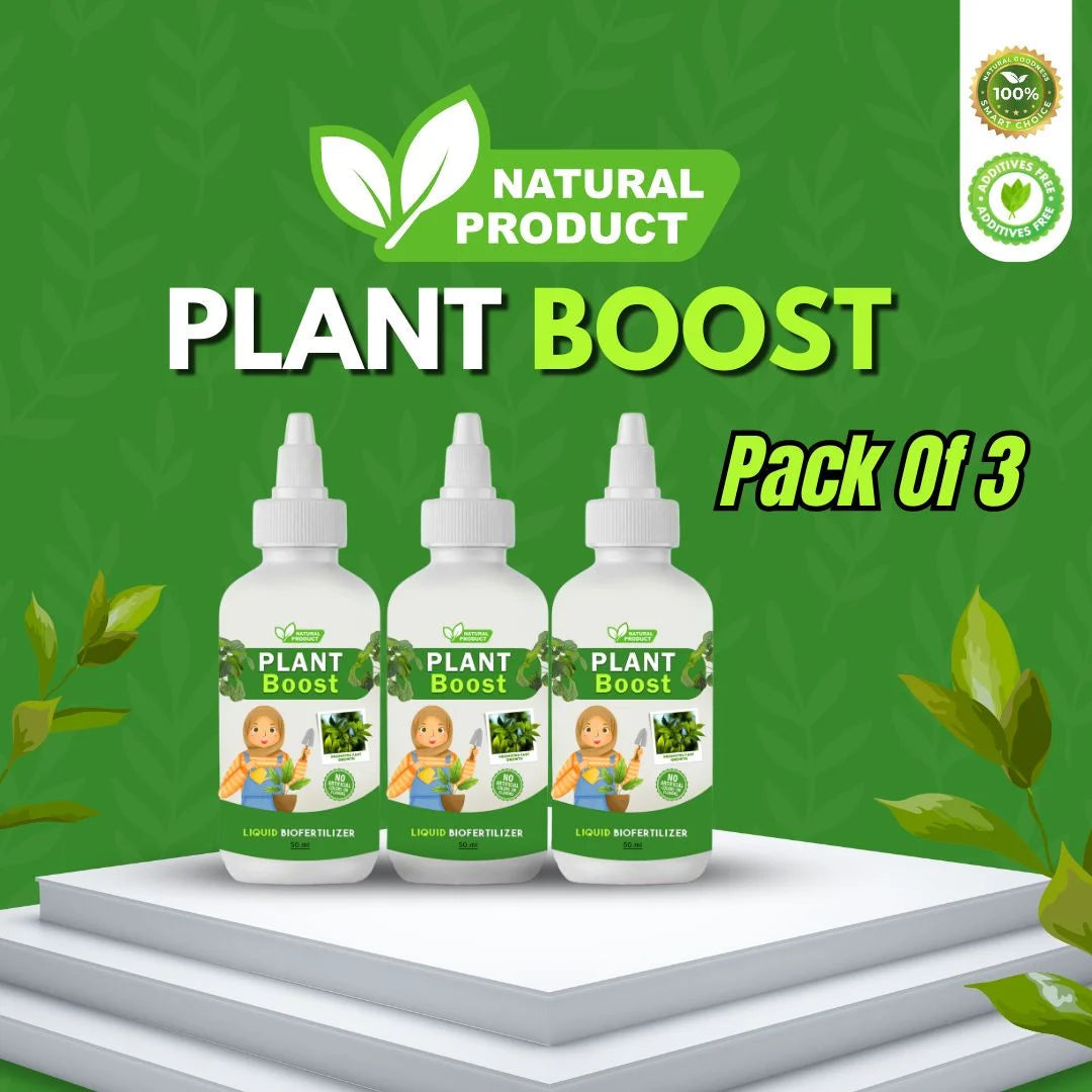 Organic Plant Boost Liquid -Faster Growth & Stronger roots