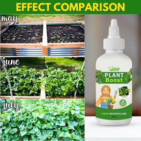 Organic Plant Boost Liquid -Faster Growth & Stronger roots