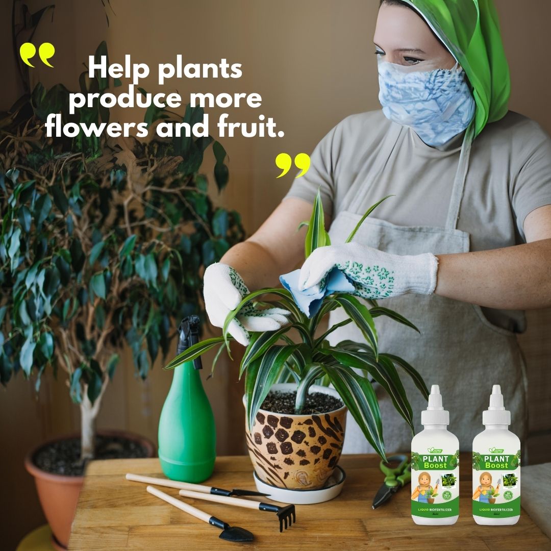 Organic Plant Boost Liquid -Faster Growth & Stronger roots