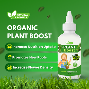 Organic Plant Boost Liquid -Faster Growth & Stronger roots