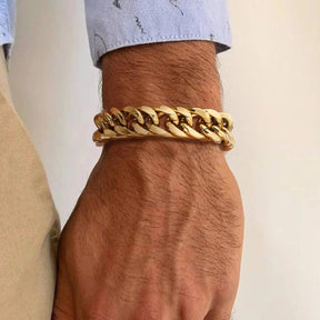 CUBIOX™ Gold Cuban Bracelet For Men