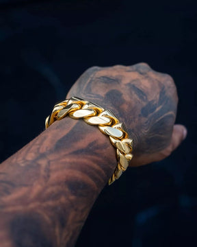 CUBIOX™ Gold Cuban Bracelet For Men